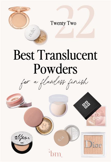 The Best Translucent Powders of 2023 .